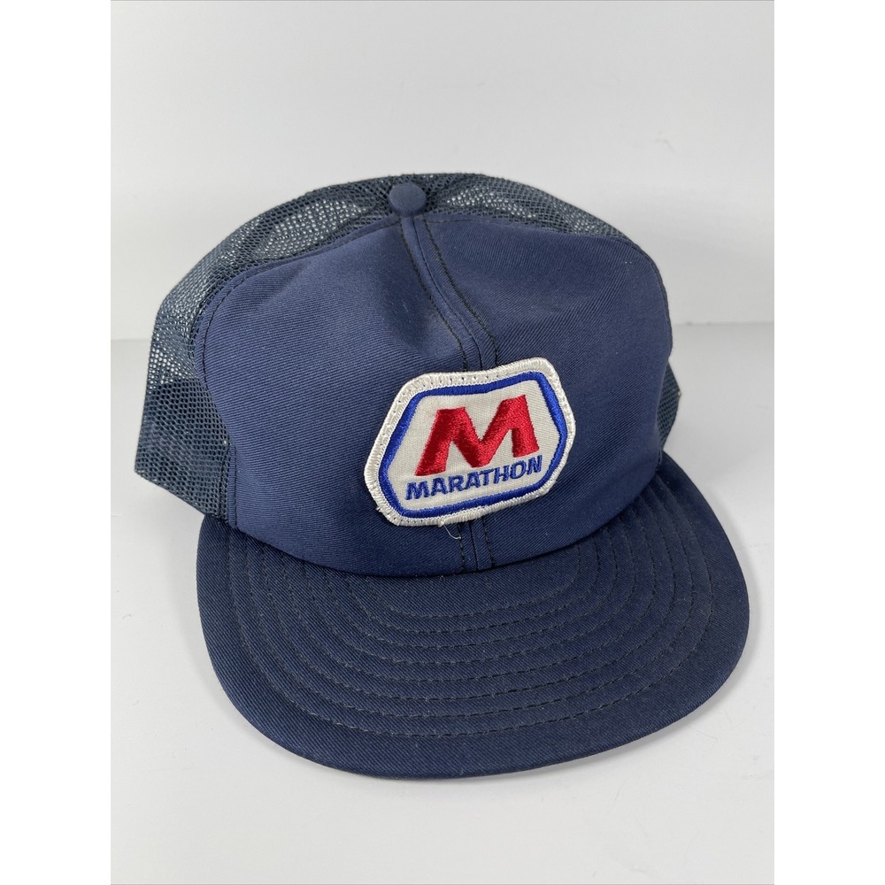 VTG Louisville MFG Marathon Petroleum Gas Oil Patch Mesh Hat Snapback USA‎